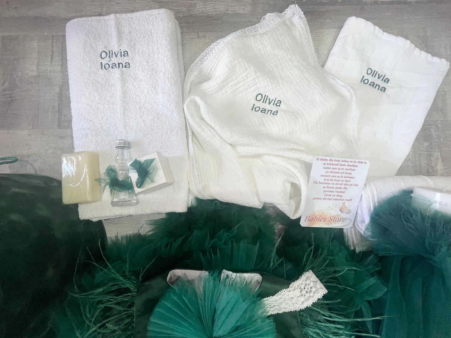 Pachet botez Simplicity GREEN