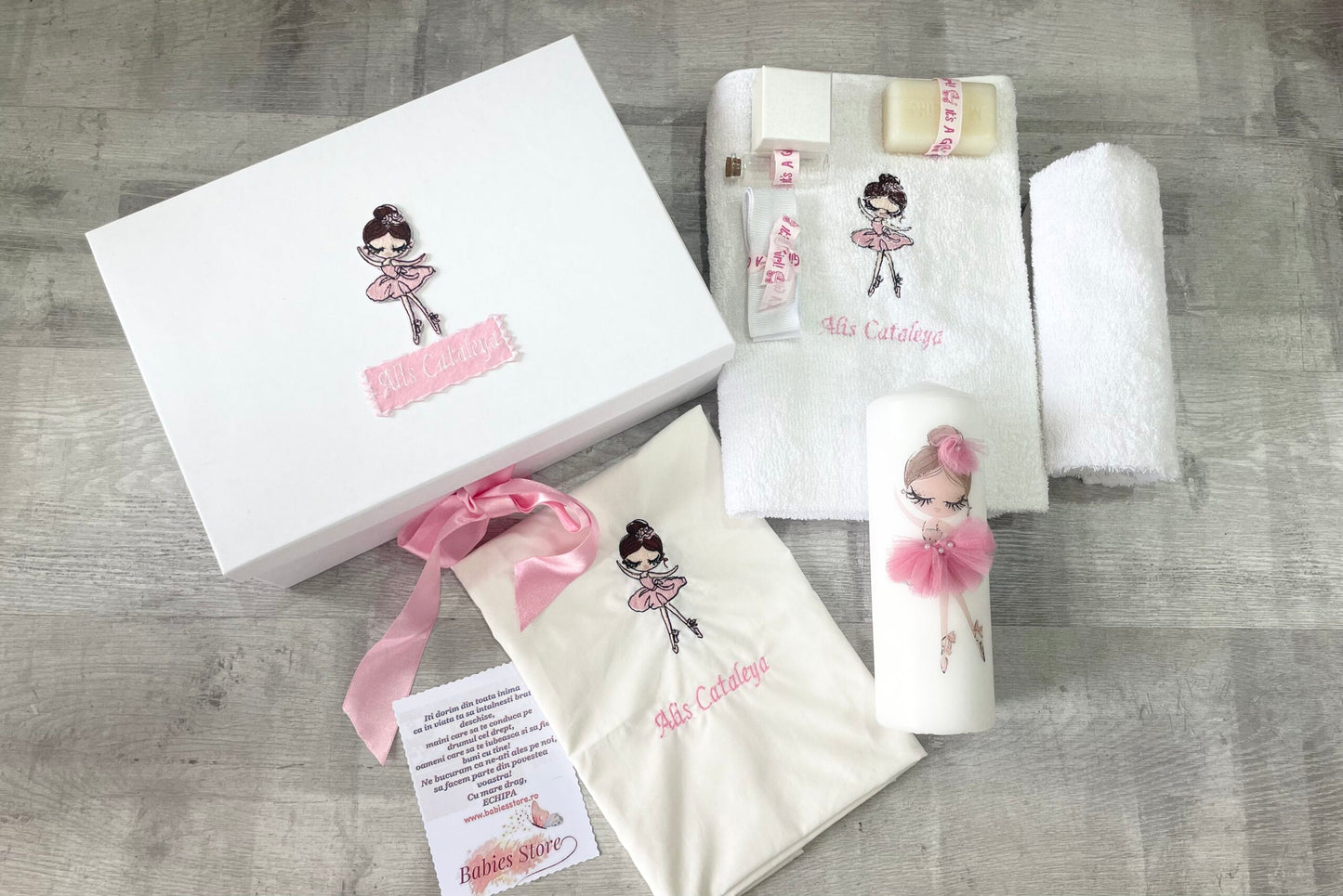 Trusou balerina + lumanare