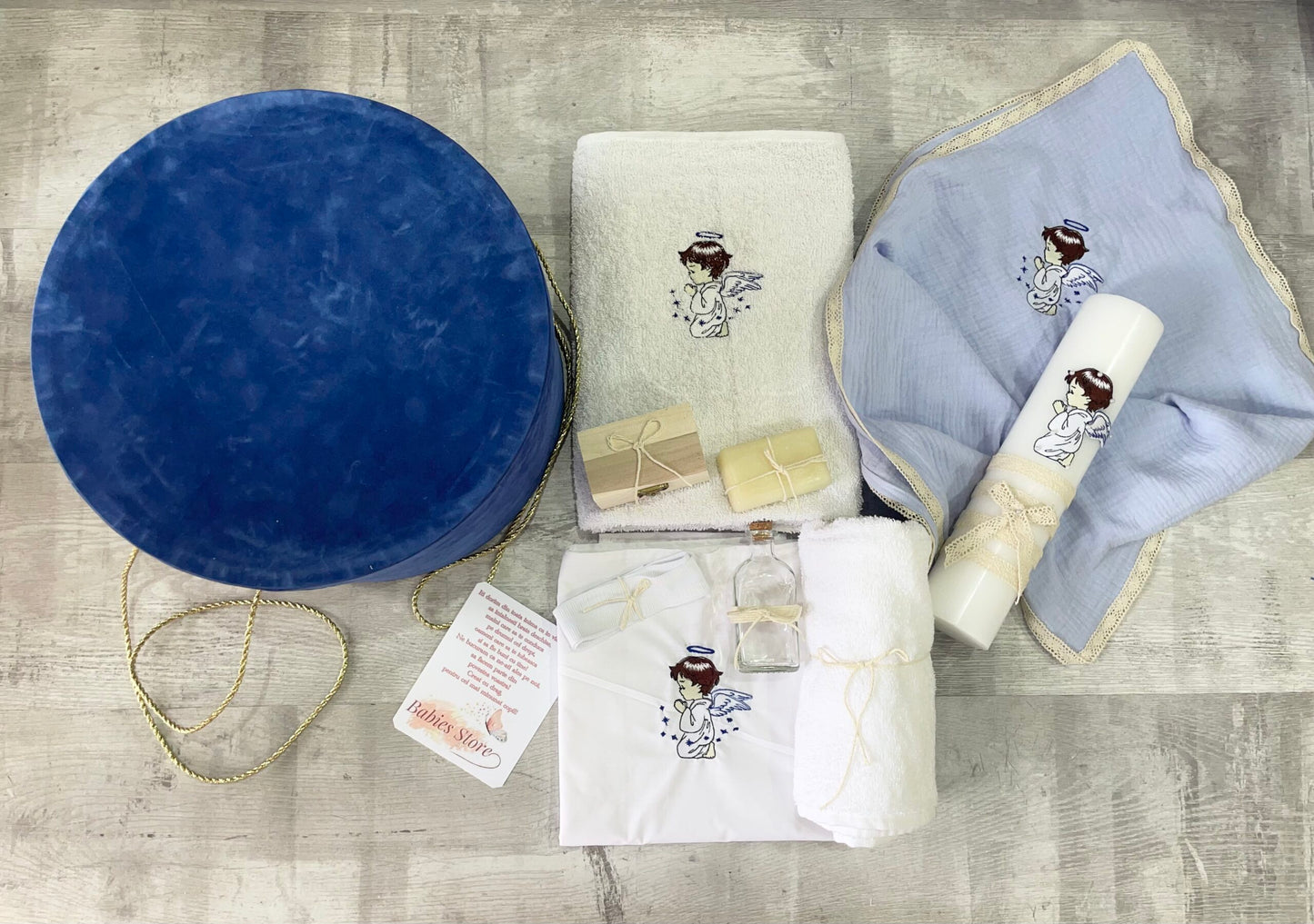 Trusou ingeras albastru