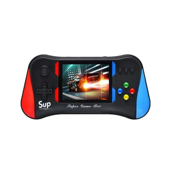 Consolă portabilă de jocuri, 500 jocuri preinstalate, ecran color HD 8.9 cm – Gaming retro oriunde ai fi