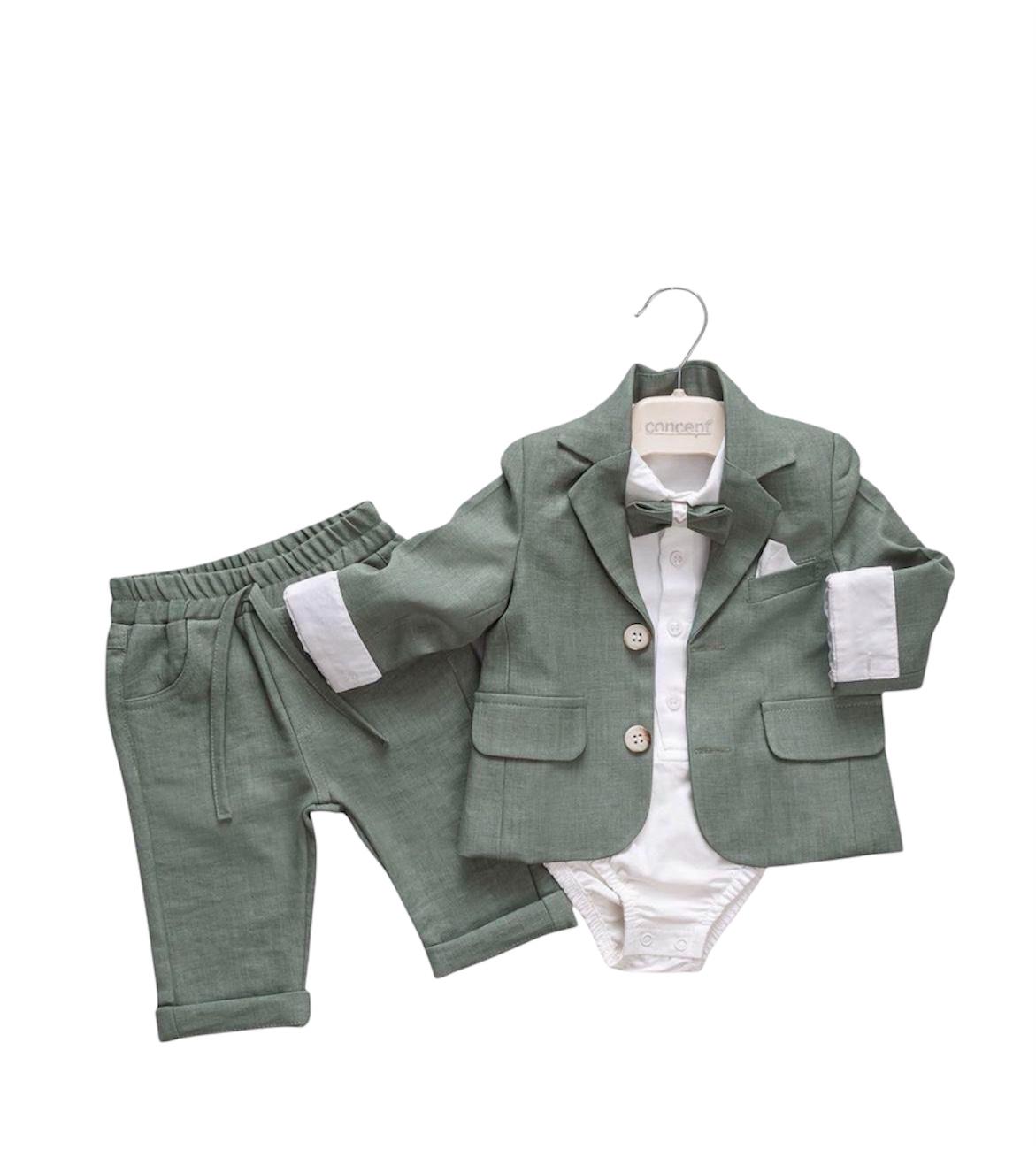 Costum Ianis verde menta