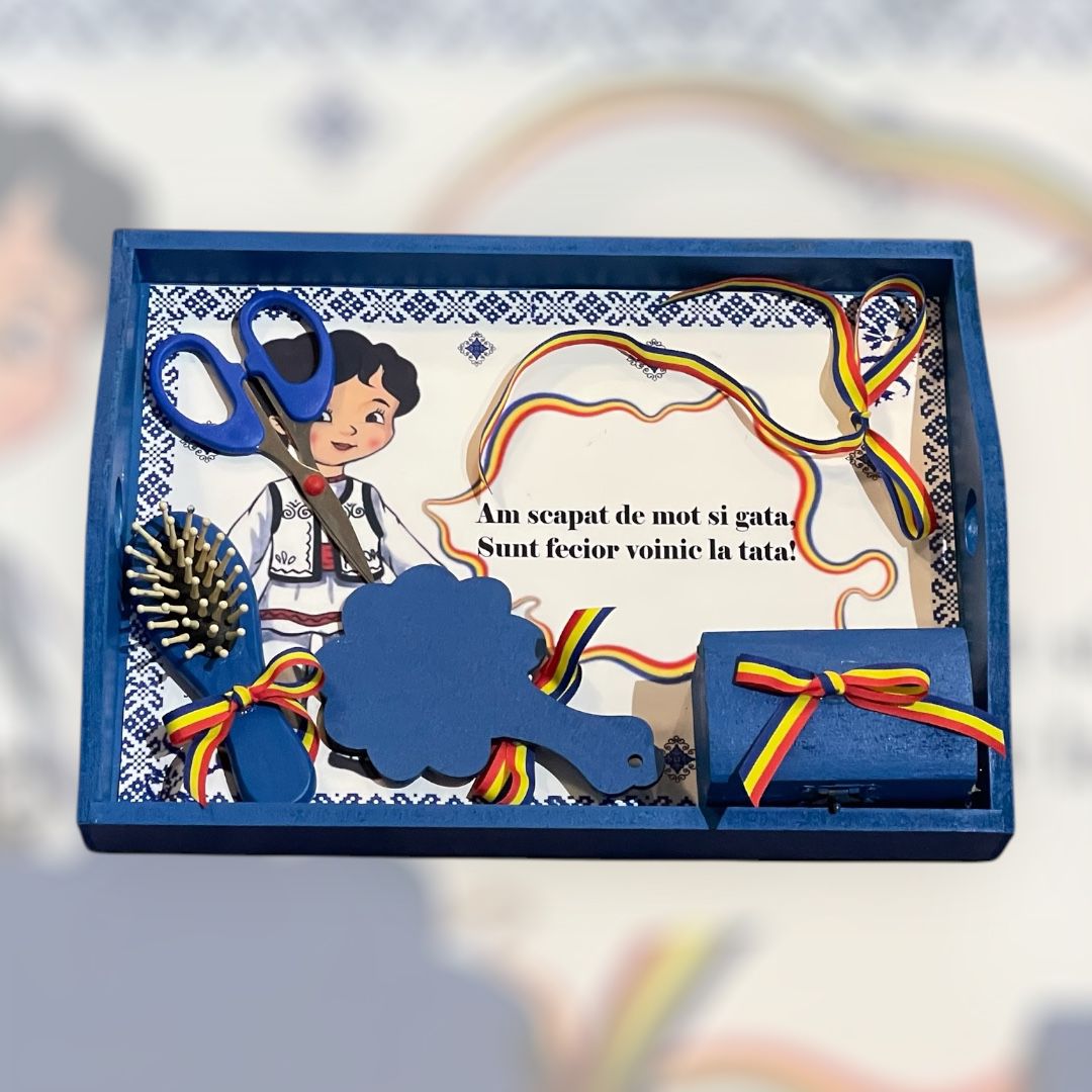 Tavita mot costum popular baietel