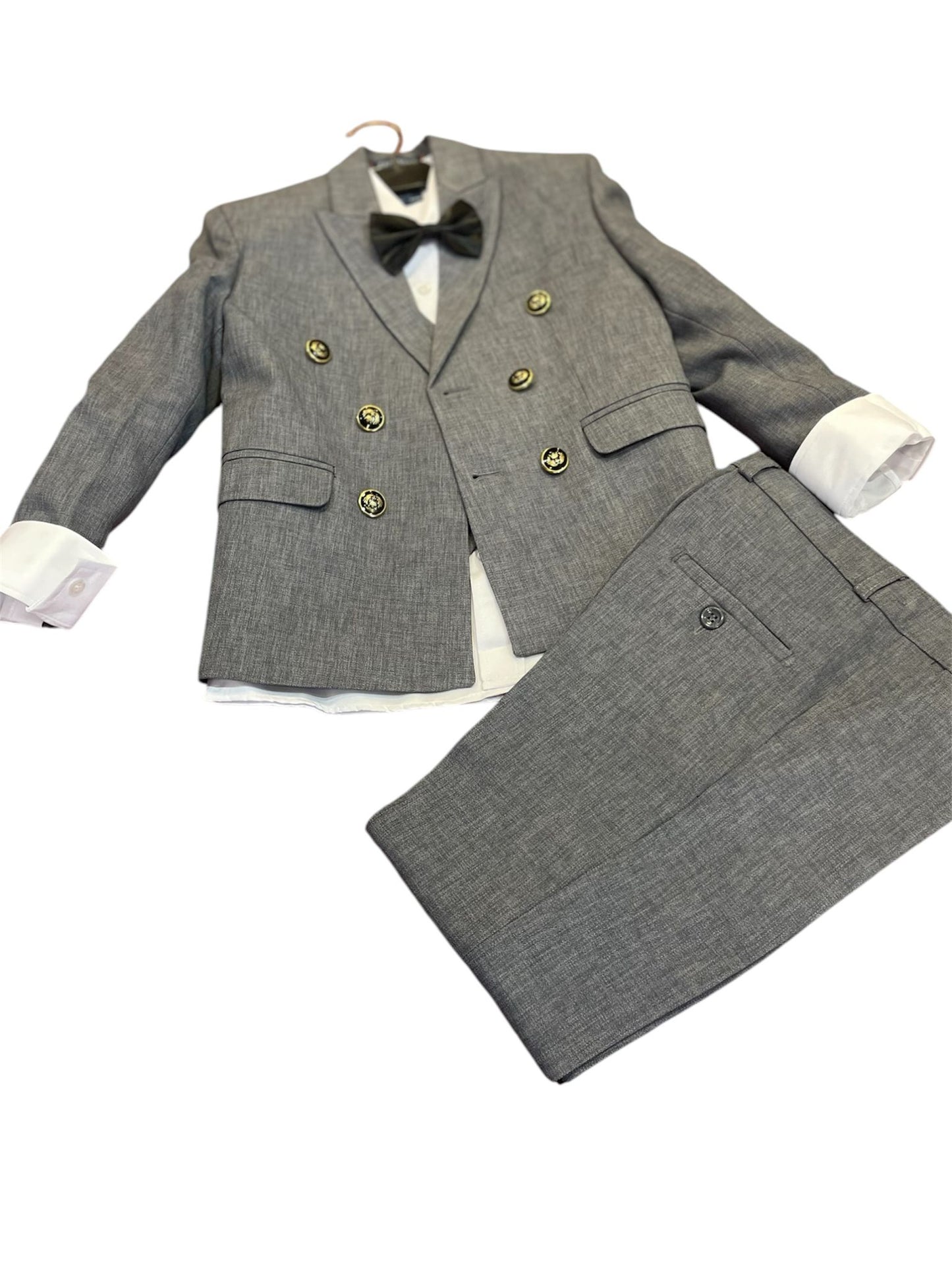 Costum regal cu 2 randuri de nasturi