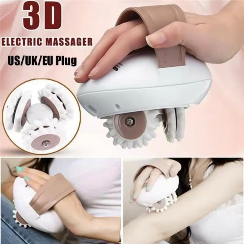 Aparat Electric Anticelulitic cu Role Rotative pentru Masaj Corporal-Shuqin SQ-100 Body Slimming Massager