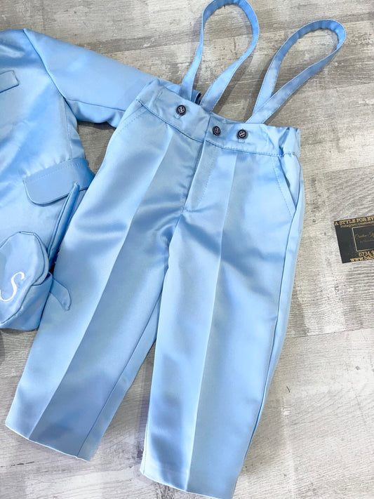 Costum Adem bleu