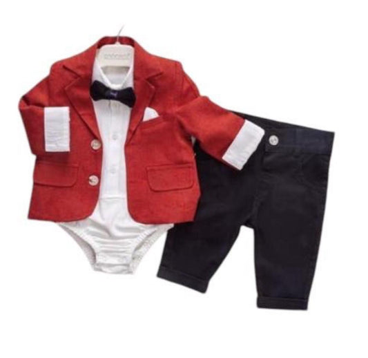Costum Levi rosu