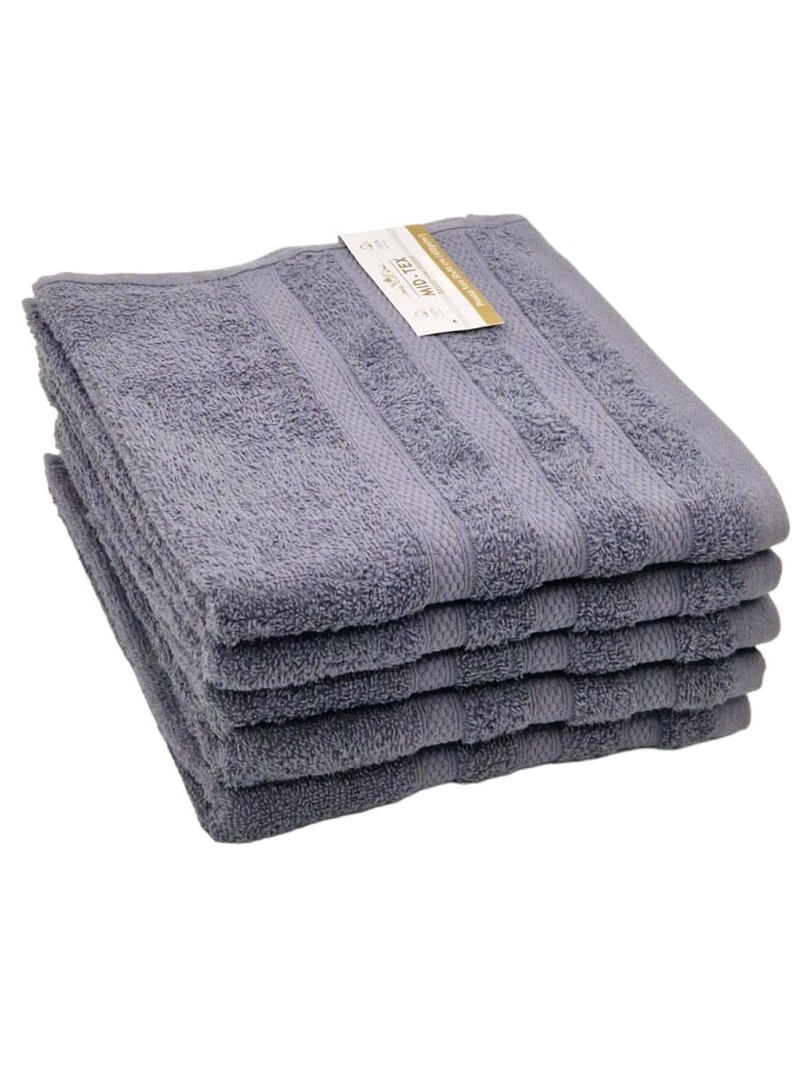SET 5 Prosoape de fata, model Lines, 50 x 90 cm, 100% BUMBAC PAKISTAN,