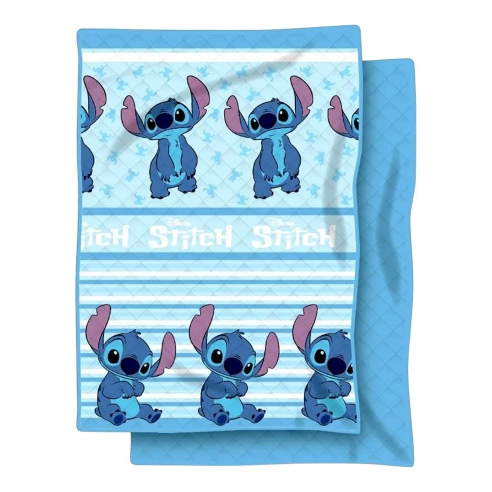 Cuvertura pentru pat, 250x150 cm, multicolor, Stitch