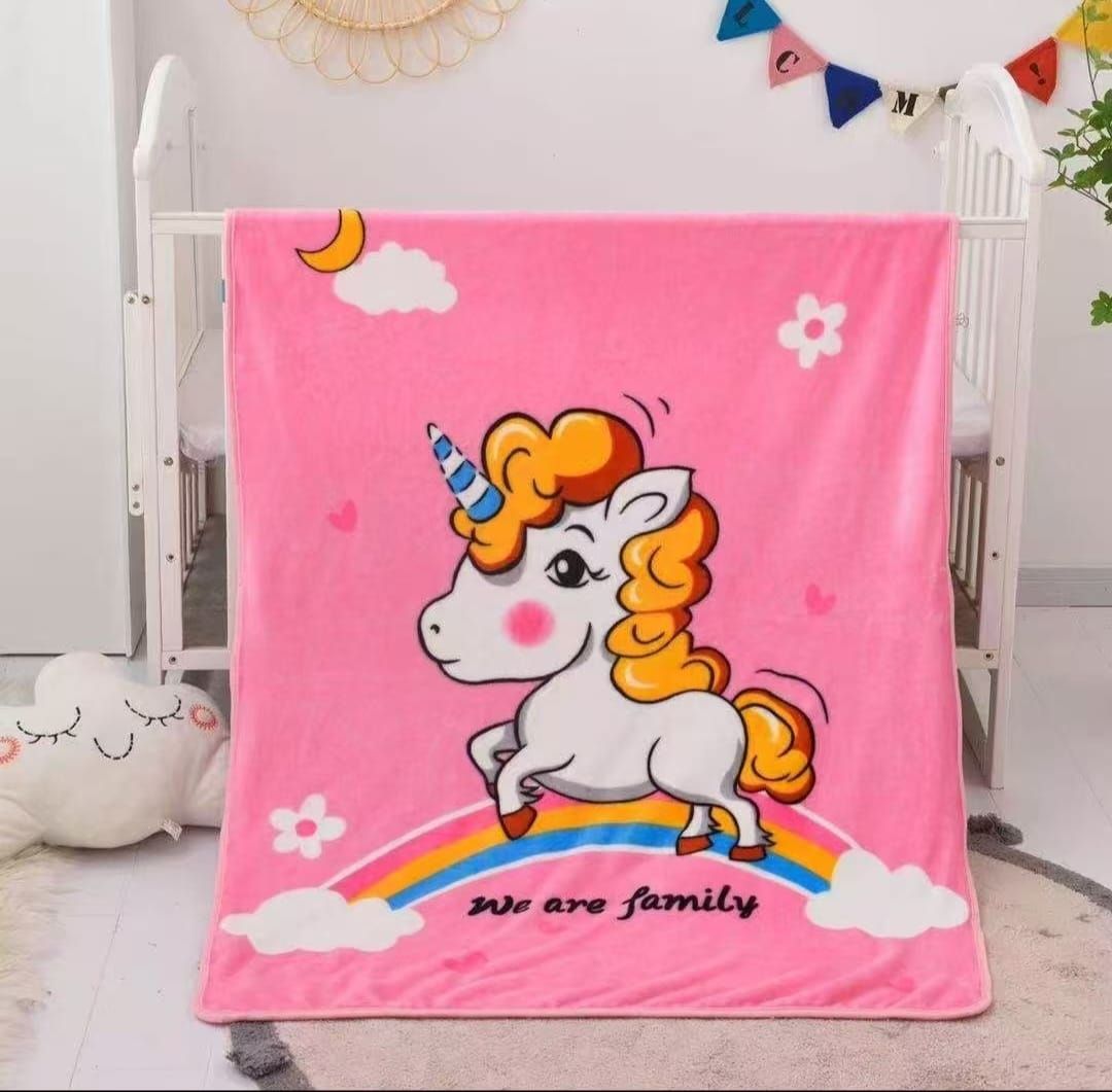 Patura Cocolino 1 Persoana 100x140cm Pentru Copii - Unicorn