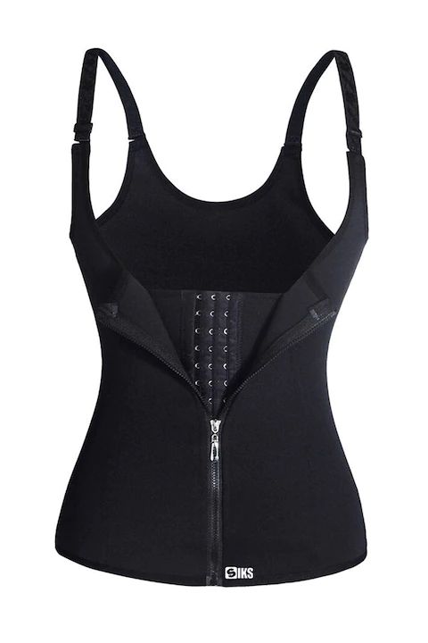 1+1 GRATIS  Corset SIKS Tip Vesta din Neopren pentru Slabit, Prindere Dubla