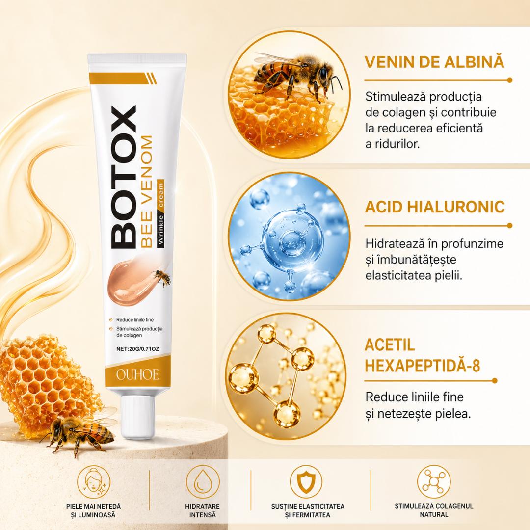 Crema antirid cu venin de albine