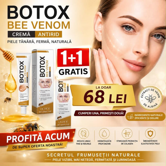 Crema antirid cu venin de albine